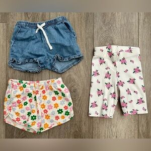 Toddler girl shorts bundle